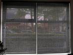 Mooie Sunway Woodweave rolgordijnen, Ophalen, Zo goed als nieuw, Grijs, 150 tot 200 cm