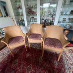 4 Lloyd Loom Stoelen - Vintage, Ophalen, Gebruikt, Bruin, Riet of Rotan