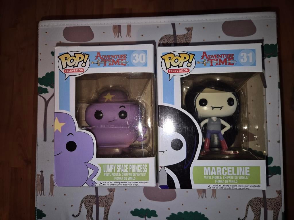 Adventure Time Funko's Lumpy en Marceline, Verzamelen, Poppetjes en Figuurtjes, Ophalen of Verzenden, Gebruikt