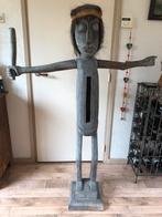 Groot afrikaans houten beeld, Antiek en Kunst, Kunst | Beelden en Houtsnijwerken, Ophalen