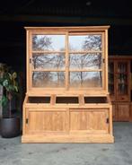 Stoere Grutterskast | Kruidenierskast | Kleppen Teak #2677, Huis en Inrichting, Niet ingevuld, Gebruikt, 150 tot 200 cm, Niet ingevuld