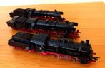 3  Fleischmann  stoomlocomotieven, Hobby en Vrije tijd, Verzenden, Fleischmann, Zo goed als nieuw, Gelijkstroom