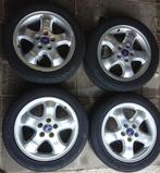 Saab 93 velgset + banden 205/50 R16, Auto-onderdelen, Banden en Velgen, Ophalen, 16 inch, Banden en Velgen, 205 mm