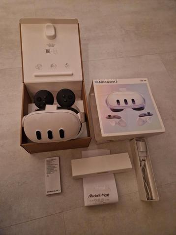 Meta Quest 3 128GB Compleet + Originele Bon & Garantie  beschikbaar voor biedingen