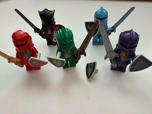 Lego Knights Kingdom II 5 ridders, Kinderen en Baby's, Speelgoed | Duplo en Lego, Zo goed als nieuw, Lego, Complete set, Verzenden