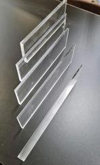 Plexiglas in diverse afmetingen en diktes, Doe-het-zelf en Verbouw, Ophalen of Verzenden, Zo goed als nieuw, Glasplaat