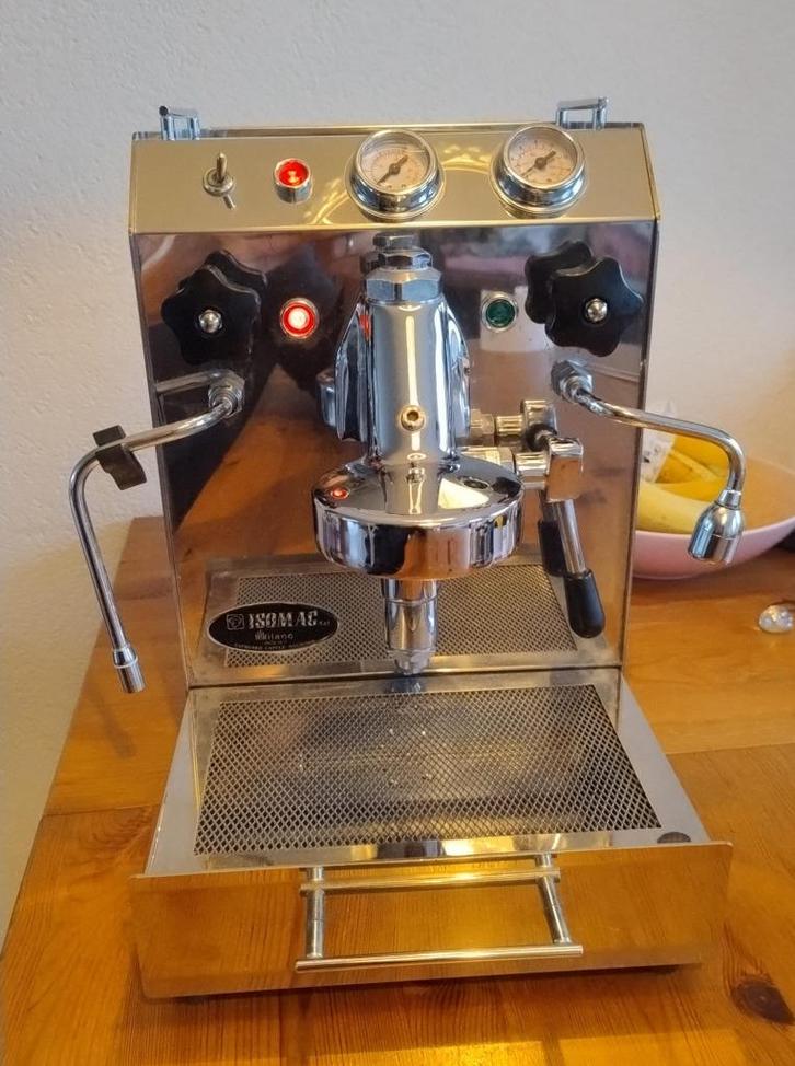 Isomac Tea E61| Topstaat | Topkoffie, Witgoed en Apparatuur, Koffiezetapparaten, Gebruikt, Gemalen koffie, Koffiepads en cups