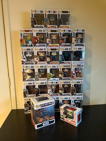 Nette Partij Funko Pops Star Wars beschikbaar voor biedingen