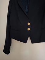 Donkerblauwe blazer mt 38 Lilytime, Kleding | Dames, Ophalen of Verzenden, Zo goed als nieuw, Blauw, Jasje of Colbert