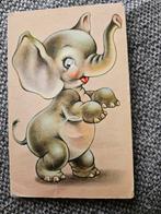 Oogjes piep ansichtkaart Olifant, Verzamelen, Ansichtkaarten | Themakaarten, Ophalen of Verzenden