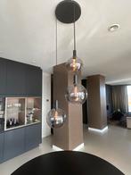 Prachtige lamp 3  glazen bollen, Ophalen, 75 cm of meer, Modern, Glas