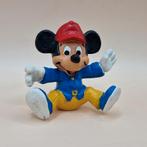Mickey Mouse zittend Disney Bullyland figuur, Verzenden, Mickey Mouse, Gebruikt, Beeldje of Figuurtje