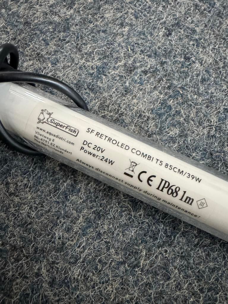 Superfish SF retroled combi T5 85cm/39w - Aquariumlamp, Dieren en Toebehoren, Vissen | Aquaria en Toebehoren, Ophalen of Verzenden