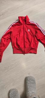 Dames cropped trainingsjack Adidas., Kleding | Dames, Sportkleding, Ophalen of Verzenden, Zo goed als nieuw, Rood