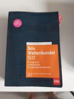 Sdu Wettenbundel SJD, Boeken, Studieboeken en Cursussen, Gelezen, HBO, Ophalen, Sdu