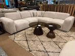 Hoekbank Tonnano 275x275 beige stof direct/leverbaar E-7224, Hout, 250 tot 300 cm, Hoekbank, Nieuw