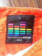 Outfitters Nation rode korte broek jeans short, maat s = 158, Kinderen en Baby's, Kinderkleding | Maat 158, Jongen, Outfitters Nation