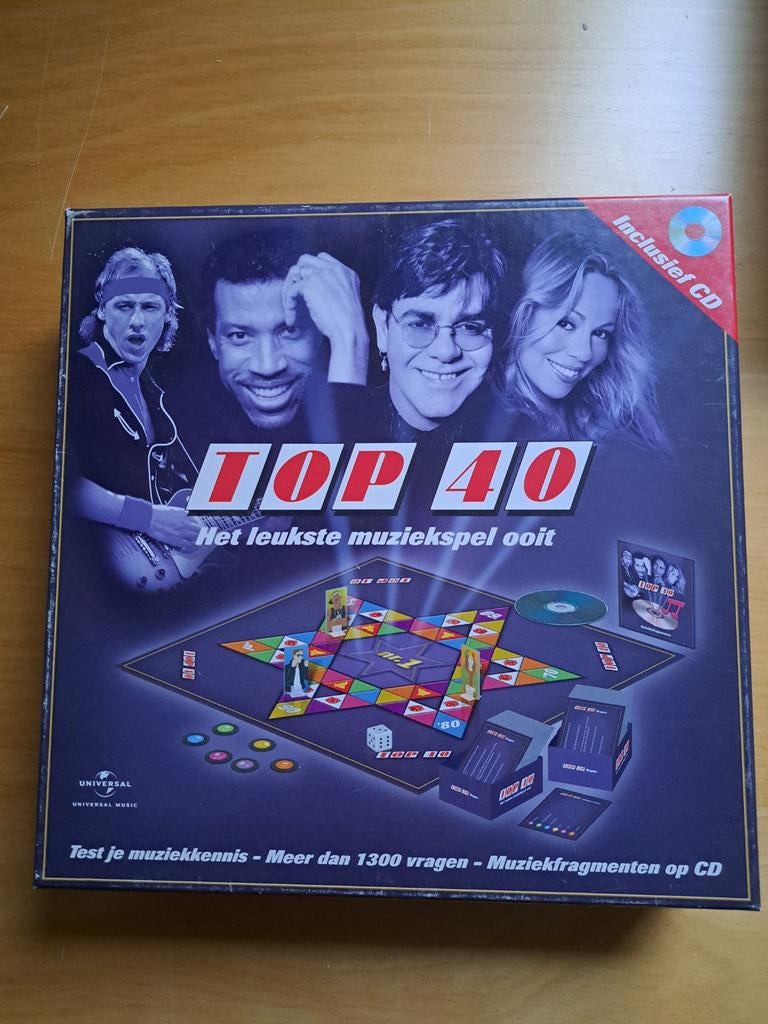 Top 40 Muziekspel - Test je muziekkennis!, Ophalen, Zo goed als nieuw, Universal Music
