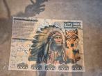Poster/doek Indianen chief, Ophalen of Verzenden, Overige landen