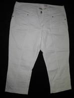 Prachtige witte STREET ONE capri broek Greta maat 44., Maat 42/44 (L), Street One, Wit, Zo goed als nieuw