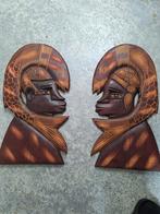 Twee mooie maskers., Antiek en Kunst, Ophalen