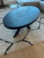 Salontafel Mangohout ovaal, Ophalen, 100 tot 150 cm, 50 tot 100 cm, Zo goed als nieuw