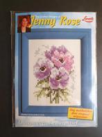 lanarte jenny rose borduurpakketje  - anemonen, Hobby en Vrije tijd, Verzenden, Nieuw, Borduurpakket