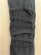Wolford zwarte dikke panty met detail, mt S, Kleding | Dames, Ophalen of Verzenden, Zo goed als nieuw, Zwart, Panty