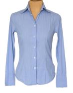 CALIBAN getailleerde blouse, blauw, Mt. 38, Blauw, Maat 38/40 (M), Caliban, Zo goed als nieuw