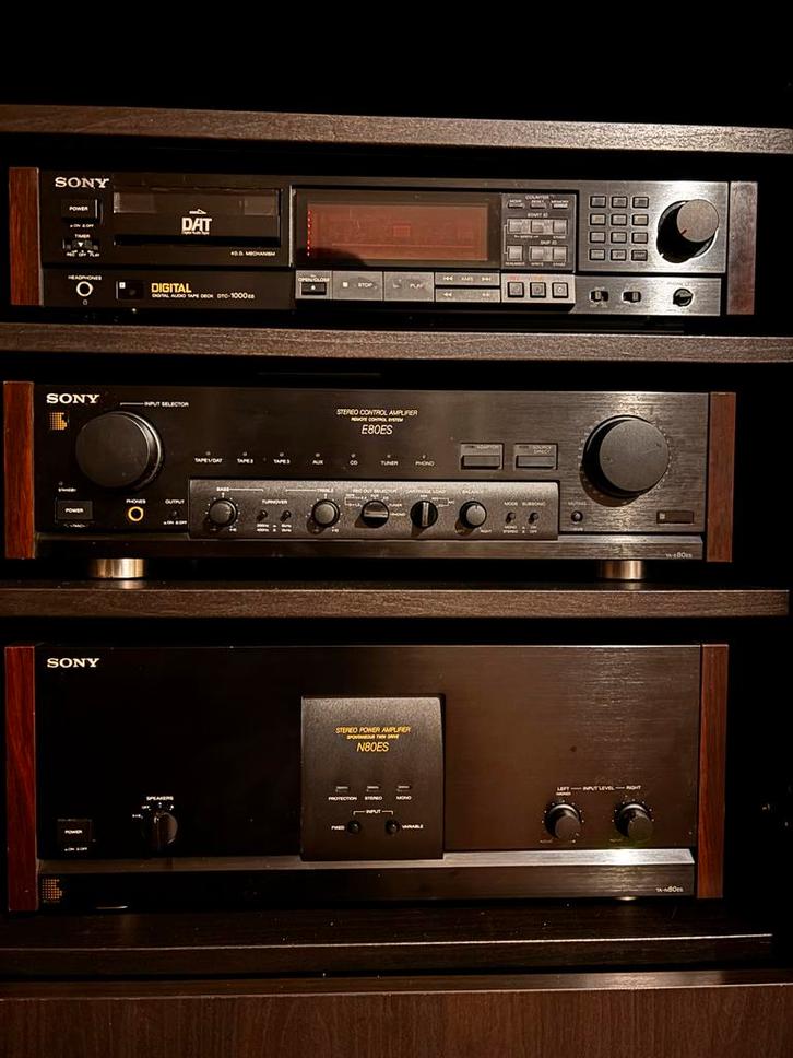 Complete Sony ES Serie - Topklasse!, Audio, Tv en Foto, Stereo-sets, Gebruikt, Cassettedeck, Cd-speler, Sony, Losse componenten