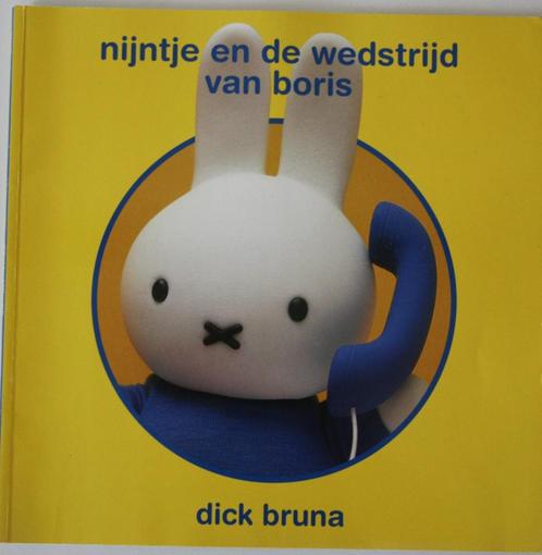 Nijntje en de wedstrijd van Boris- Dick Bruna, Boeken, Kinderboeken | Kleuters, Zo goed als nieuw, Sprookjes, 4 jaar, Jongen of Meisje