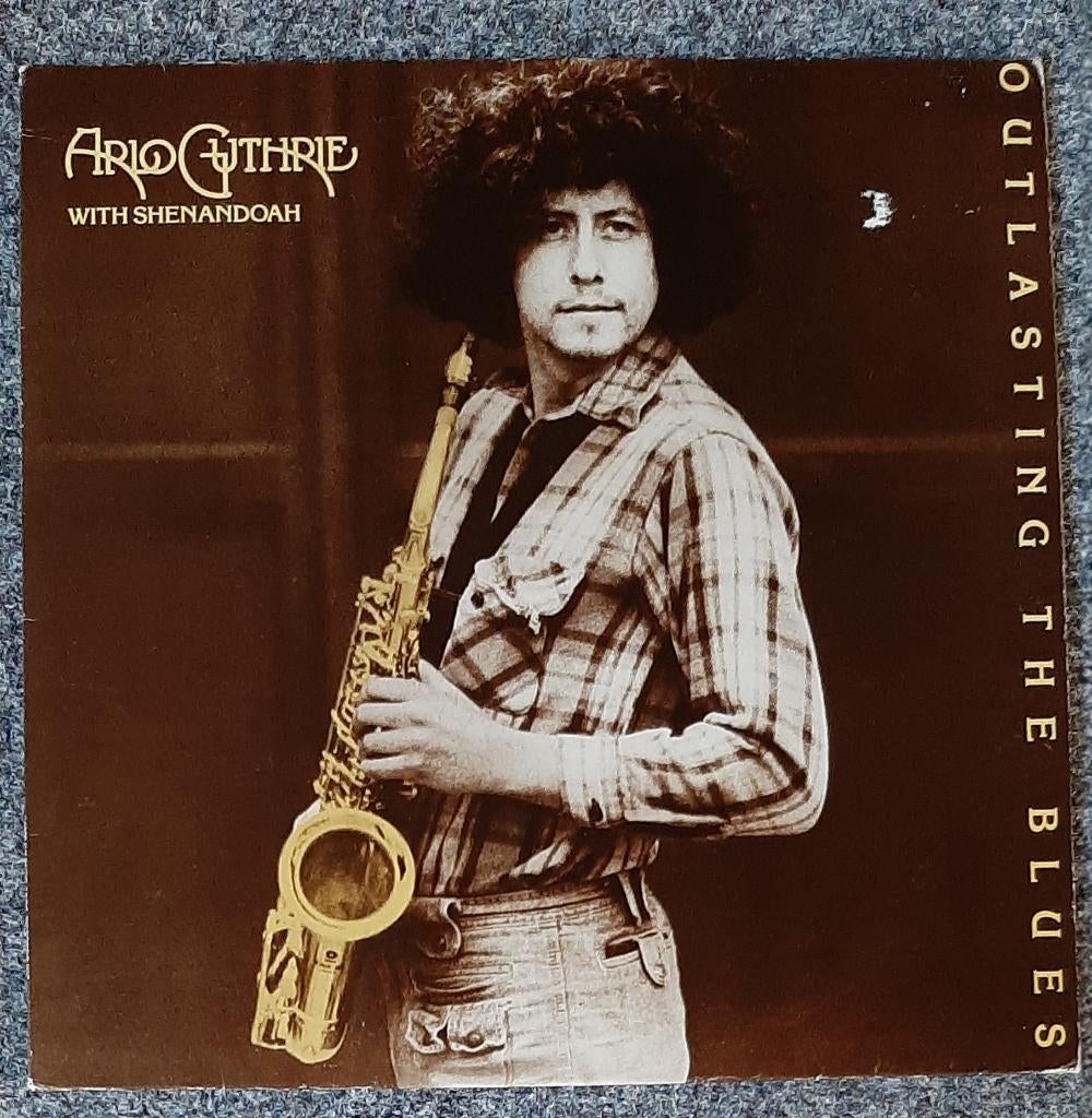 Arlo Guthrie With Shenandoah – Outlasting The Blues, Cd's en Dvd's, Ophalen of Verzenden, 1960 tot 1980, Gebruikt, 12 inch