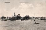 Lekkerkerk, Gezicht op het dorp en schepen. 4039, Verzenden, Voor 1920, Gelopen, Zuid-Holland
