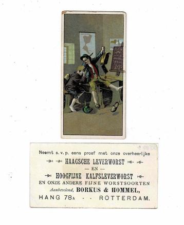 Oude litho van "BORKUS & HOMMEL" beschikbaar voor biedingen