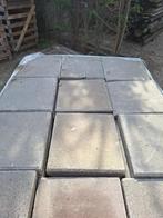 26m² nette 30x30 stoeptegel grijs, gebruikt, op pallet, Gebruikt, Ophalen of Verzenden, 10 m² of meer, Beton