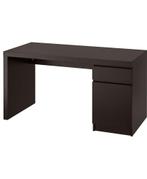 Hime office desk with drawer and wire arrange option, Huis en Inrichting, 100 tot 150 cm, 75 cm of meer, Ophalen of Verzenden