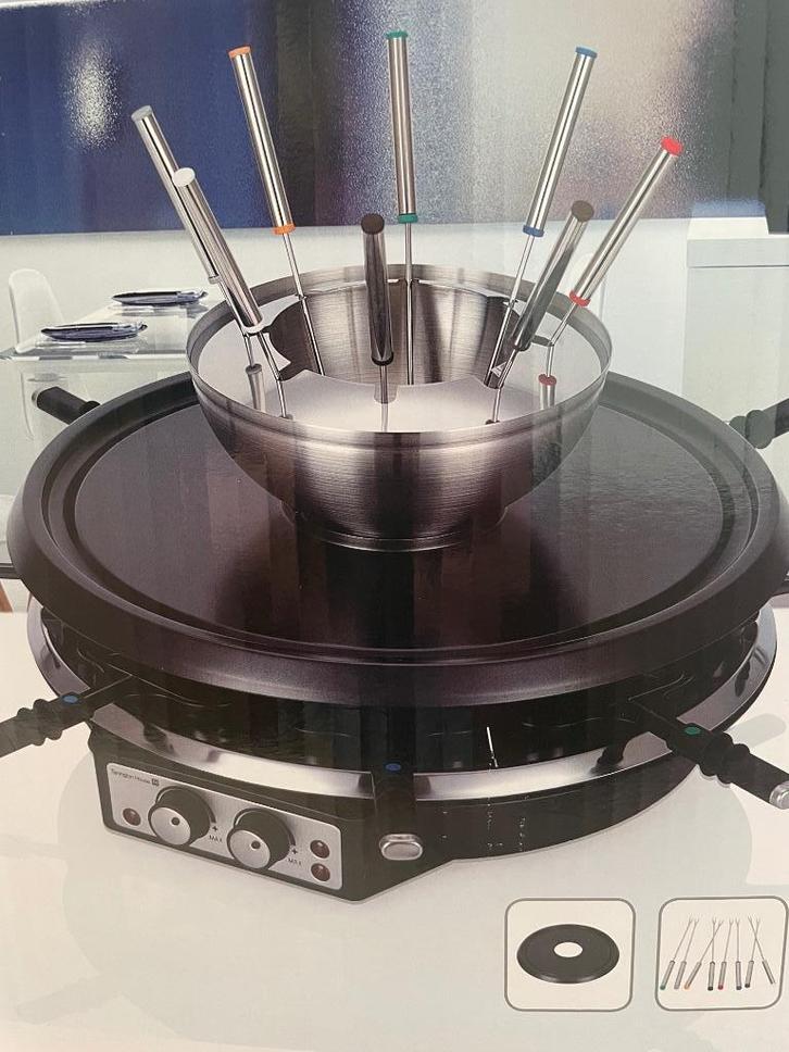Gourmet en fondue en grill en raclette, Huis en Inrichting, Keuken | Servies, Nieuw, Overige typen, Overige stijlen, Overige materialen