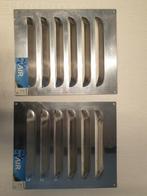 2 aluminium ventilatieroosters 25 x 30 cm., Huis en Inrichting, Ophalen of Verzenden