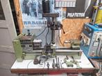 Huvema HU450 met freeskolom., Ophalen, Gebruikt, Metaaldraaibank, Minder dan 500 mm