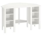 IKEA BRUSALI hoekbureau wit / office desk – 120x73 cm, Ophalen, Gebruikt, Bureau
