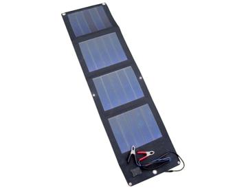 Flexibel zonnepaneel met klemkabel beschikbaar voor biedingen