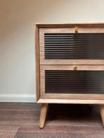 Nachtkastje met 2 lades, Huis en Inrichting, Ophalen, 1 of 2 laden, 50 tot 100 cm, Zo goed als nieuw