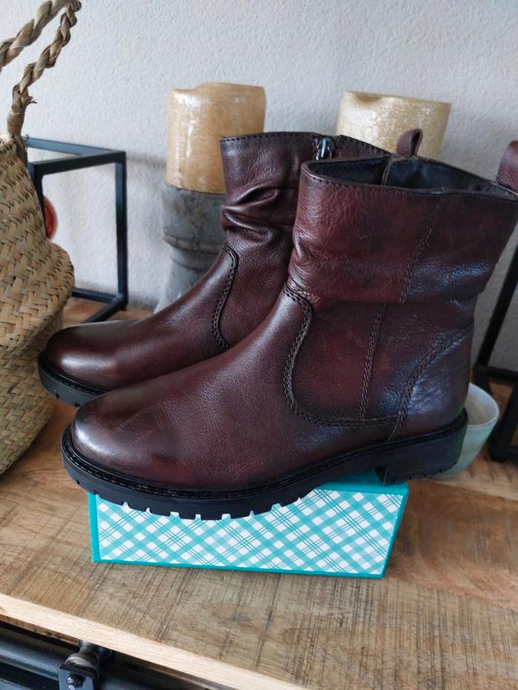 Huspuppies Cognac Bruine Laarzen - Maat 38 - Nieuw, Kleding | Dames, Schoenen, Nieuw, Lage of Enkellaarzen, Bruin, Ophalen of Verzenden