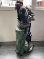 Golfset Dunlop Power Trac & Wilson HT1000, Ophalen of Verzenden, Gebruikt, Set, Overige merken