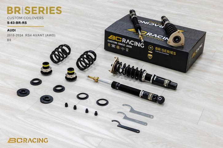 BC Racing schroefset - Audi RS4 Avant B9 18-24, Auto diversen, Tuning en Styling, Ophalen of Verzenden