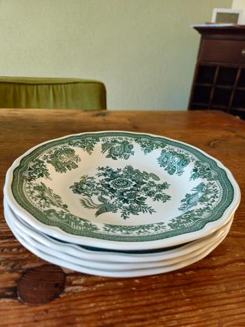 4 Diepe Borden Villeroy & Boch Mettlach Fasan beschikbaar voor biedingen
