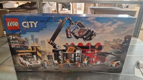 LEGO City - Scrapyard with Cars 60472, Kinderen en Baby's, Speelgoed | Duplo en Lego, Zo goed als nieuw, Lego, Complete set, Ophalen of Verzenden