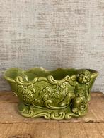 Antiek Franse majolica Art Nouveau jardinière (ca.1890/1910), Ophalen of Verzenden