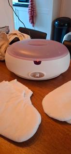 Paraffine wax warmer incl handschoenen, Ophalen of Verzenden, Zo goed als nieuw, Hand- en Voetverzorging
