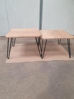 Setje eiken salontafels, Ophalen